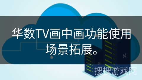 华数TV画中画功能使用场景拓展。