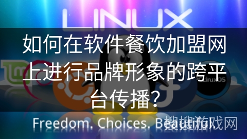 如何在软件餐饮加盟网上进行品牌形象的跨平台传播? 如何在软件餐饮加盟网上进行品牌形象的跨平台传播?