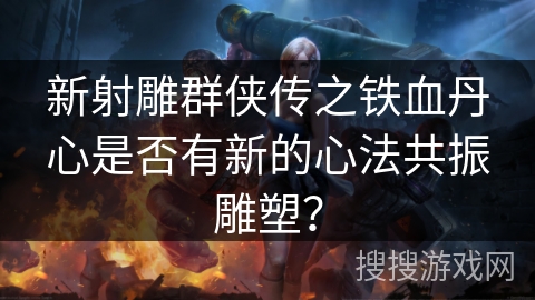 新射雕群侠传之铁血丹心是否有新的心法共振雕塑？