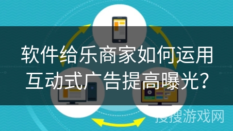 软件给乐商家如何运用互动式广告提高曝光？