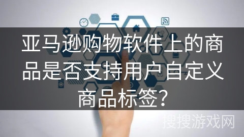 亚马逊购物软件上的商品是否支持用户自定义商品标签？