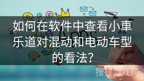 如何在软件中查看小車乐道对混动和电动车型的看法？