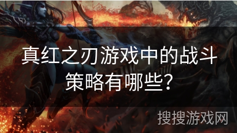 真红之刃游戏中的战斗策略有哪些？