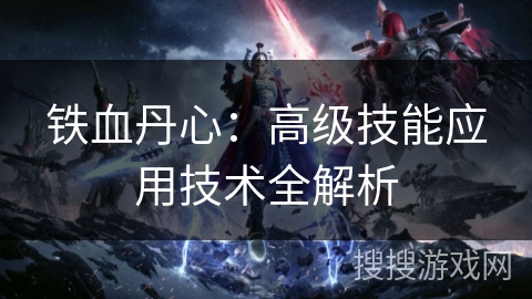 铁血丹心：高级技能应用技术全解析