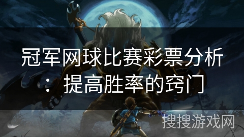 冠军网球比赛彩票分析：提高胜率的窍门