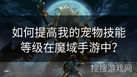 如何提高我的宠物技能等级在魔域手游中？