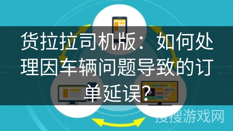 货拉拉司机版：如何处理因车辆问题导致的订单延误？