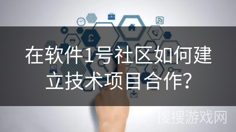 在软件1号社区如何建立技术项目合作？