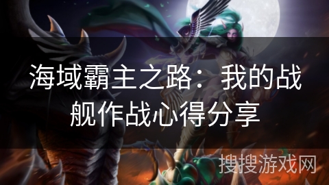海域霸主之路：我的战舰作战心得分享