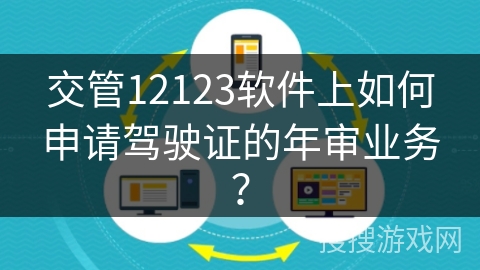 交管12123软件上如何申请驾驶证的年审业务？