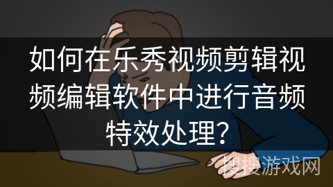 如何在乐秀视频剪辑视频编辑软件中进行音频特效处理？