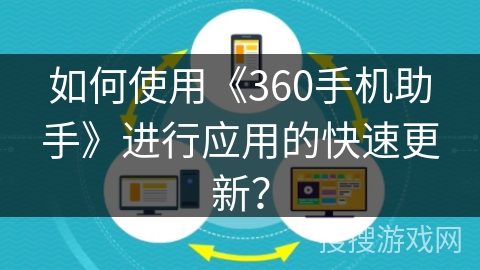 如何使用《360手机助手》进行应用的快速更新？