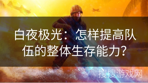 白夜极光:怎样提高队伍的整体生存能力? 白夜极光:怎样提高队伍的整体生存能力?