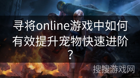 寻将online游戏中如何有效提升宠物快速进阶？