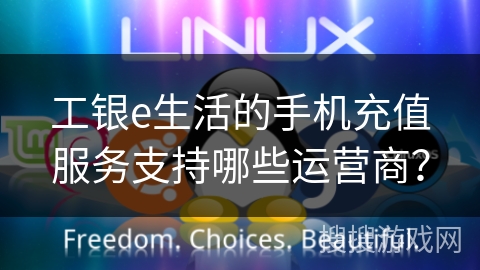 工银e生活的手机充值服务支持哪些运营商？