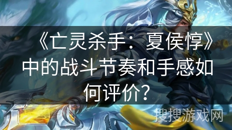 《亡灵杀手：夏侯惇》中的战斗节奏和手感如何评价？
