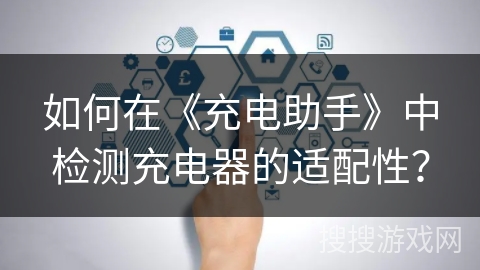 如何在《充电助手》中检测充电器的适配性? 如何在《充电助手》中检测充电器的适配性?