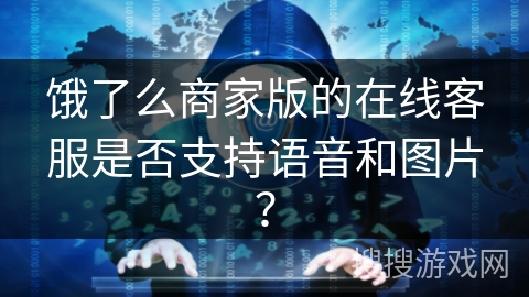 饿了么商家版的在线客服是否支持语音和图片？
