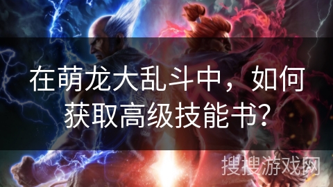 在萌龙大乱斗中，如何获取高级技能书？