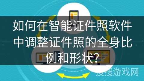 如何在智能证件照软件中调整证件照的全身比例和形状？