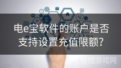 电e宝软件的账户是否支持设置充值限额？