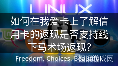 如何在我爱卡上了解信用卡的返现是否支持线下马术场返现？