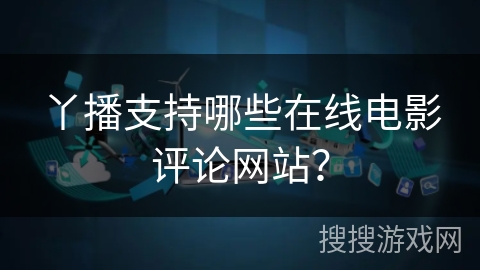 丫播支持哪些在线电影评论网站？