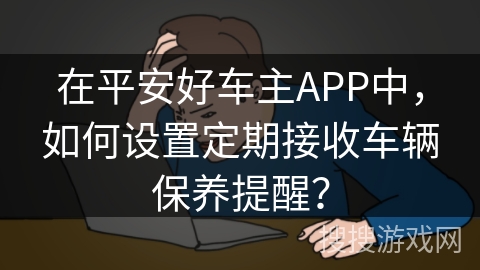 在平安好车主APP中，如何设置定期接收车辆保养提醒？
