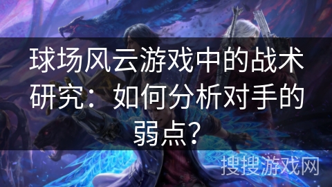 球场风云游戏中的战术研究：如何分析对手的弱点？