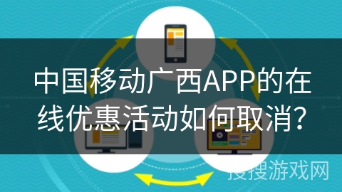 中国移动广西APP的在线优惠活动如何取消？