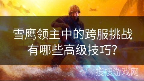 雪鹰领主中的跨服挑战有哪些高级技巧？