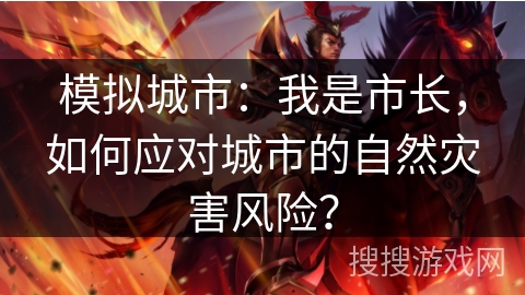 模拟城市：我是市长，如何应对城市的自然灾害风险？