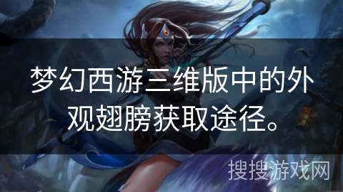 梦幻西游三维版中的外观翅膀获取途径。