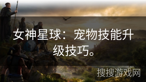 女神星球：宠物技能升级技巧。