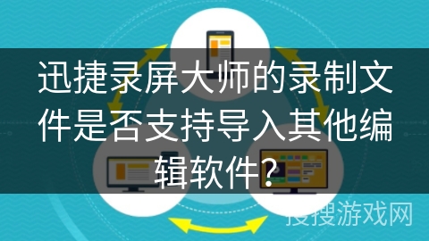 迅捷录屏大师的录制文件是否支持导入其他编辑软件? 迅捷录屏大师的录制文件是否支持导入其他编辑软件?