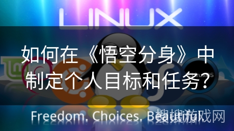 如何在《悟空分身》中制定个人目标和任务? 如何在《悟空分身》中制定个人目标和任务?
