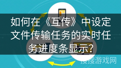 如何在《互传》中设定文件传输任务的实时任务进度条显示？