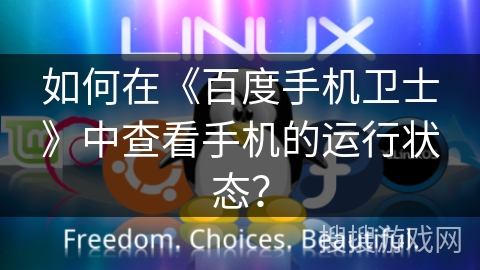 如何在《百度手机卫士》中查看手机的运行状态？