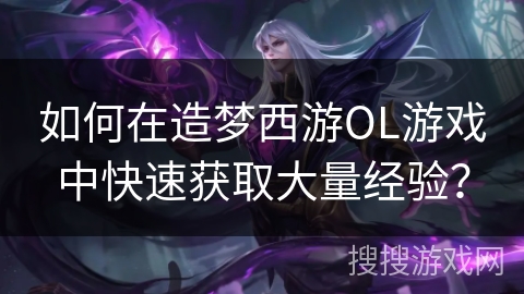 如何在造梦西游OL游戏中快速获取大量经验？