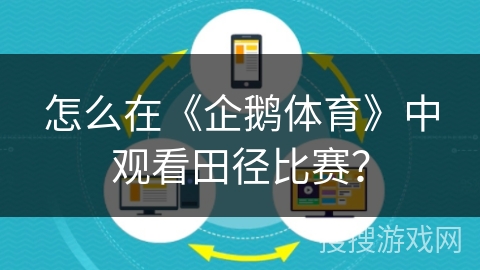 怎么在《企鹅体育》中观看田径比赛？