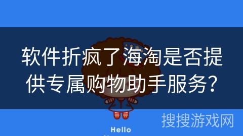 软件折疯了海淘是否提供专属购物助手服务？