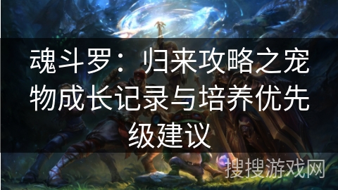 魂斗罗:归来攻略之宠物成长记录与培养优先级建议 魂斗罗:归来攻略之宠物成长记录与培养优先级建议