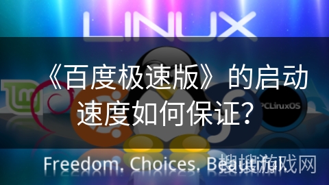 《百度极速版》的启动速度如何保证？