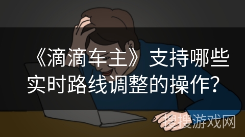 《滴滴车主》支持哪些实时路线调整的操作？