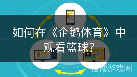 如何在《企鹅体育》中观看篮球？