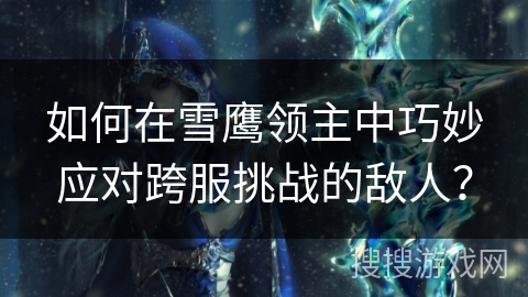 如何在雪鹰领主中巧妙应对跨服挑战的敌人? 如何在雪鹰领主中巧妙应对跨服挑战的敌人?
