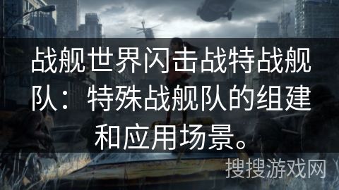 战舰世界闪击战特战舰队：特殊战舰队的组建和应用场景。