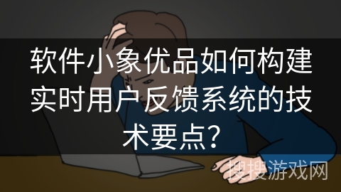 软件小象优品如何构建实时用户反馈系统的技术要点？