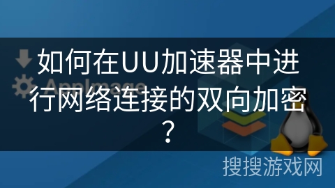 如何在UU加速器中进行网络连接的双向加密？
