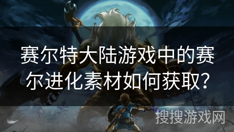 赛尔特大陆游戏中的赛尔进化素材如何获取？